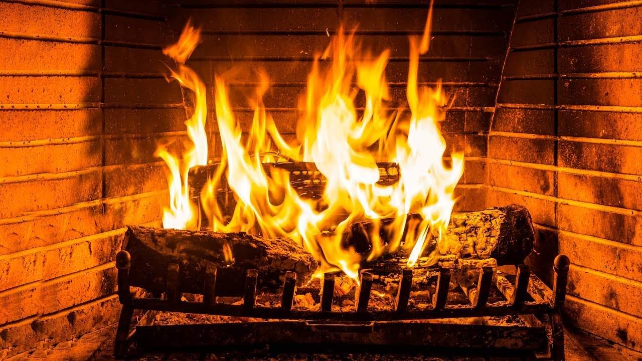 🔥 Cozy Fireplace 24/7 | Crackling Fire Sounds & Burning Logs for Sleep, Study & Relaxation
