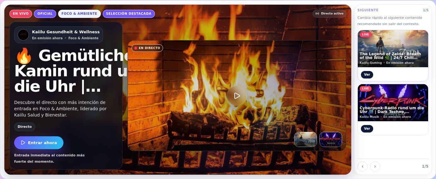 Real Kaiilu interface
