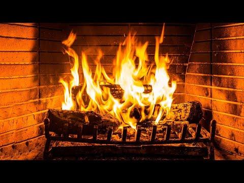 🔥 Cozy Fireplace 24/7 | Crackling Fire Sounds & Burning Logs for Sleep, Study & Relaxation