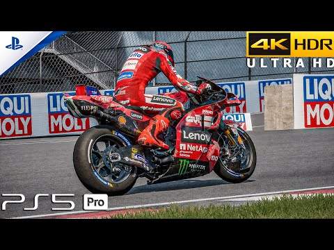 MotoGP 26 (PS5 Pro) 4K 60FPS HDR Gameplay | Marc Márquez Ducati | German GP