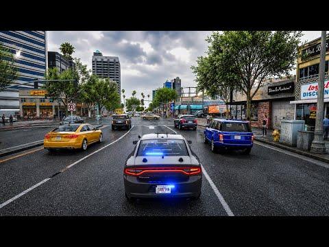 Ultra Realistic Police Patrol in GTA 5 LSPDFR | Real Life Cop Gameplay 4K