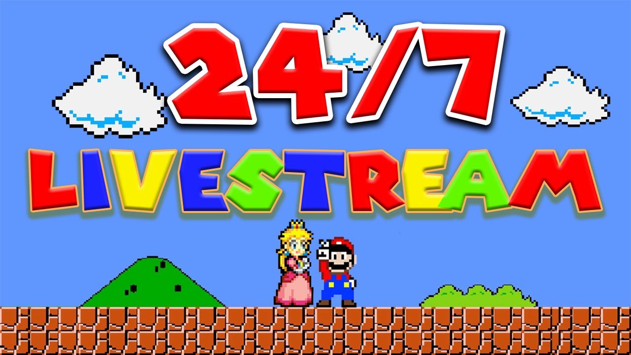 🔴 LIVE 24/7 Super Mario Marathon 🍄🎮 | Classic Retro Games Non-Stop